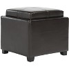 Harrison Single Tray Ottoman - HUD8233 - Safavieh Couture - 3 of 4