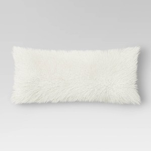 Faux Fur Body Pillow Cream - Opalhouse , Ivory