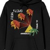 Pink Floyd Animals Tour 77 Long Sleeve Men's Hooded Sweatshirt - 2 of 3