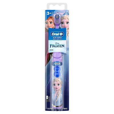 Oral-b Kid's Battery Toothbrush Featuring Disney's Frozen, Soft ...