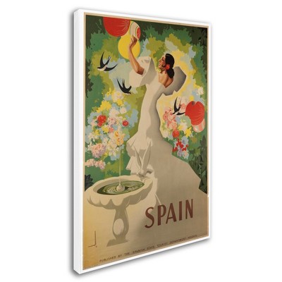 Trademark Fine Art -Vintage Apple Collection 'Spain Morell' Canvas Art -30x47