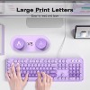 Evo Bytes Round Key Retro Typewriter Keyboard - 4 of 4