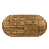 PAGED Modern Outdoor Dining Table Rectangle Patio Dining Table with Sleek Metal Frame for Patio, Lawn, Courtyard - 4 of 4