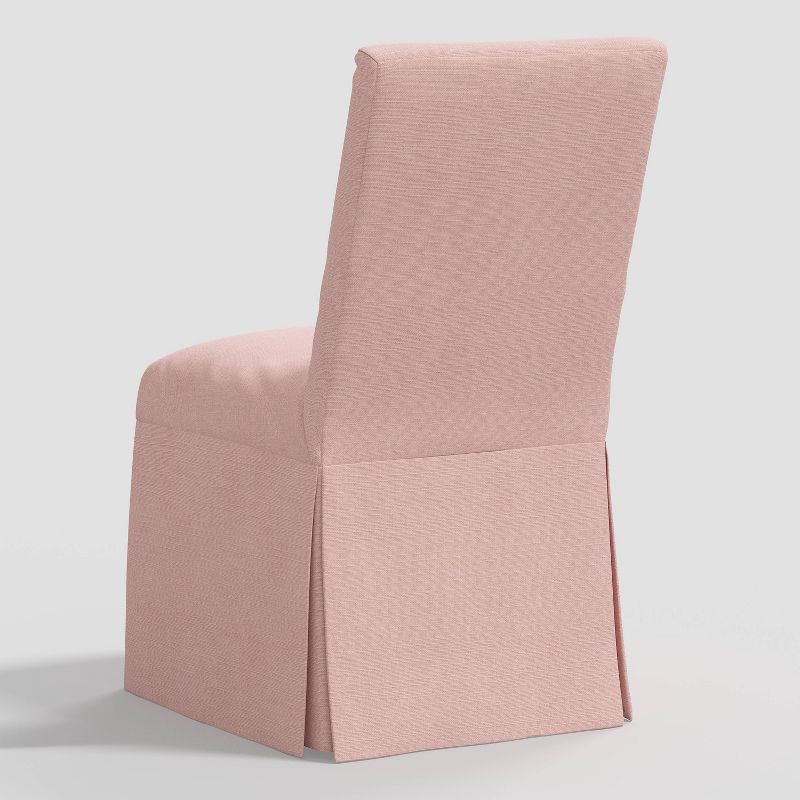 Samy Skirted Slipcover Dining Chair in Linen - Threshold™, 5 of 9