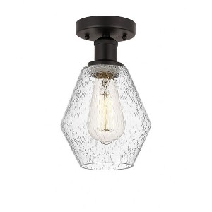 Cindyrella - 1 Light Semi-Flush Mount In Nautiical Style-10.25 Inches Tall and 6 Inches Wide - 1 of 1