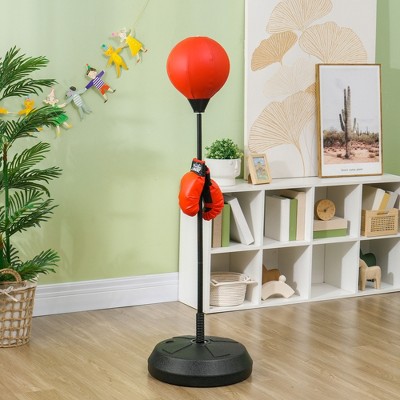 Punching Bag for Kids, Punching Bag with Stand, Boxing Gloves for 5-10 Year Old, Adjustable Kids Boxing Bag