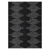 Washable Rugs for Living Room Modern Geometric Striped Area Rug Soft Non-Slip Low Pile Accent Rug - 3 of 4
