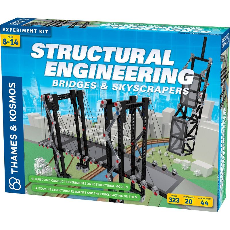 Thames &#38; Kosmos Structural Engineering Bridges &#38; Skyscrapers Science Kit, 1 of 8