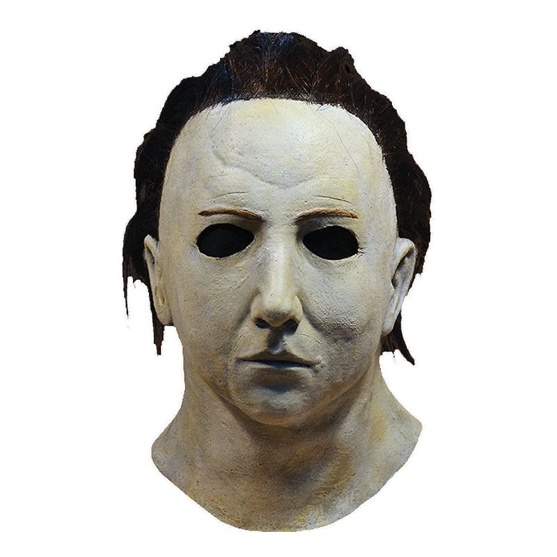 Mens Halloween 5 Michael Myers Costume Mask - 13 in. - White, 1 of 2