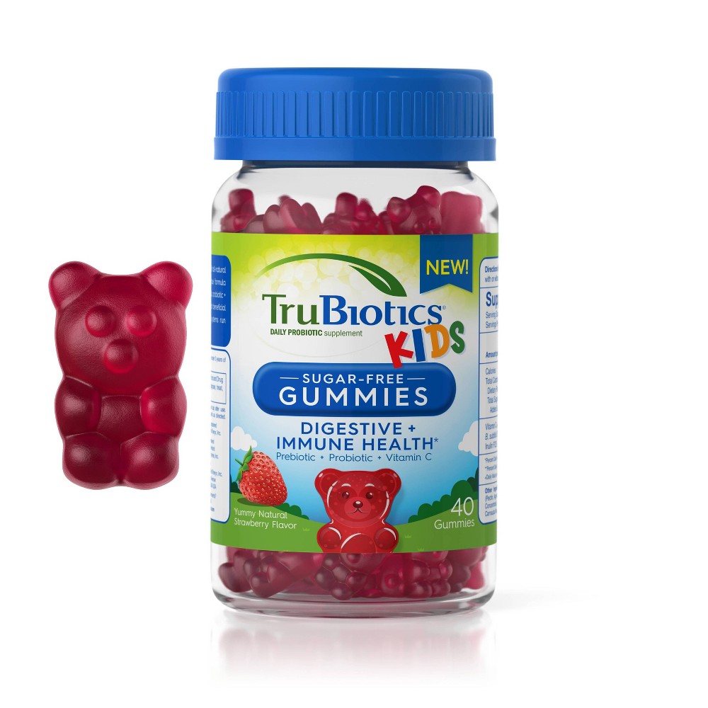 Photos - Vitamins & Minerals TruBiotics Sugar Free Kids Gummies - 40ct