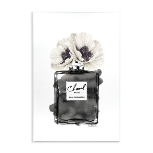 Stupell Industries Perfume Poppies Watercolor Wall Plaque Art - 1 of 4