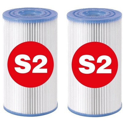 Intex 29012E PureSpa Filter Cartridge Type S2 for Various PureSpa Models 2-Pack