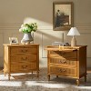 Herlinda 3-Drawer Nightstand with Built-In Outlet Set of 2|ARTFUL LIVING DESIGNS - 2 of 4