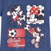 Girls' - Disney - Minnie Soccer Fitted Short Sleeve Graphic T-Shirt - 2 of 4
