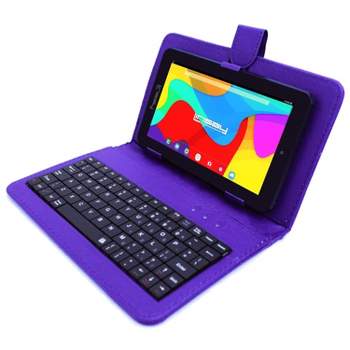 LINSAY 7" 64GB STORAGE New Android 13 Tablet with Keyboard Case