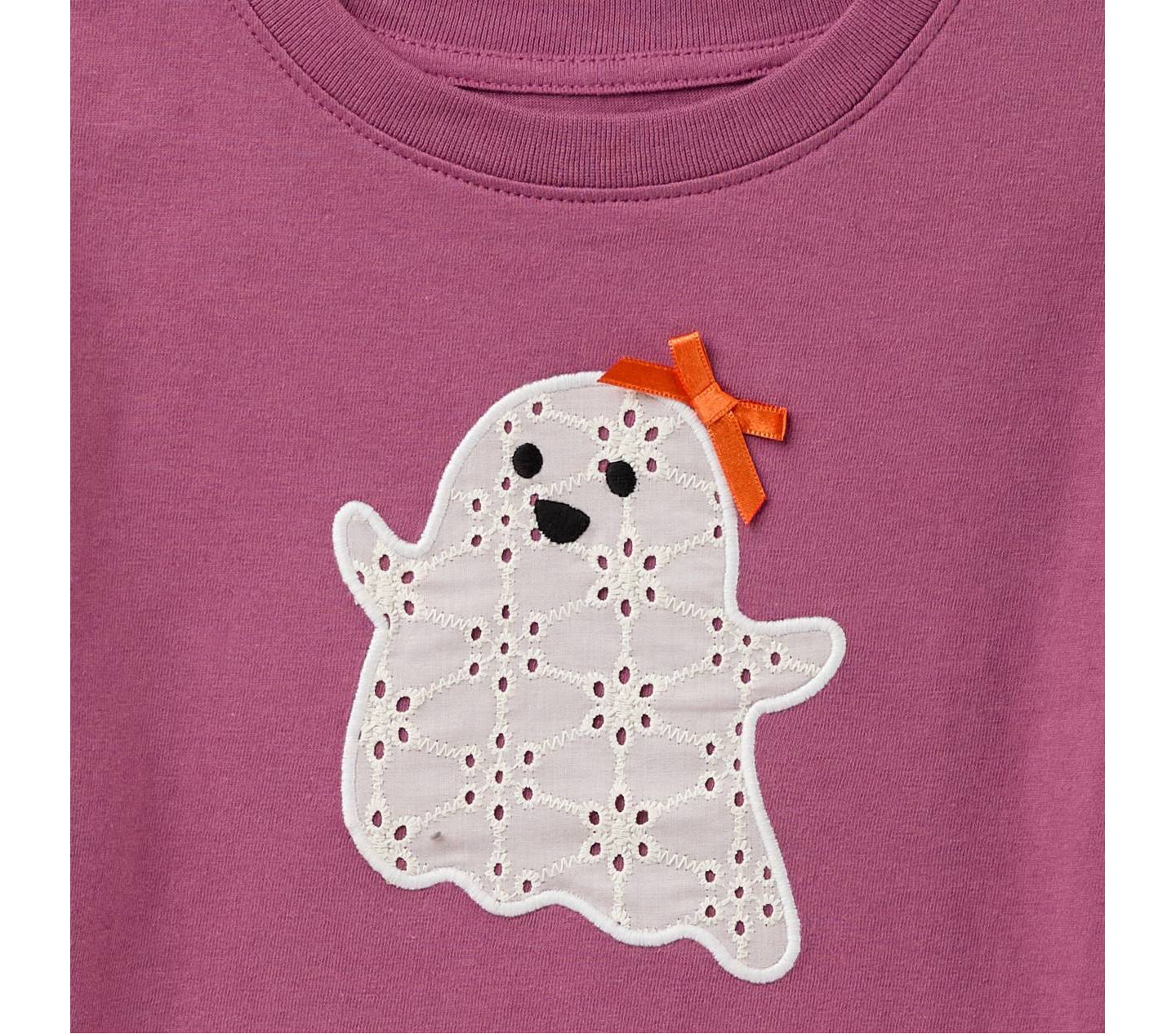 Футболка Cat & Jack Halloween Ghost Oversize Jersey T-Shirt для девочек-малышей, цвет: Розовато-лиловый — фото 3