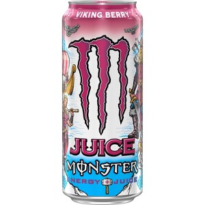 Monster Energy Viking Berry Juice + Energy Drink - 16 fl oz - 1 of 4