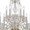 Crystorama Lighting Traditional Crystal 10 - Light Chandelier in  Polished Brass - 4 of 4