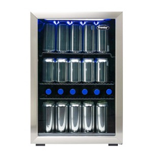 Danby 2.6 cu. ft. Free-Standing Beverage Center in Stainless Steel DBC026A1BSSDB - 1 of 4