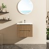 MAYEERTY 24" Wall-Mount Bathroom Vanity Cabinet Floating Storage Cabinet (Cabinet Only) - 2 of 4