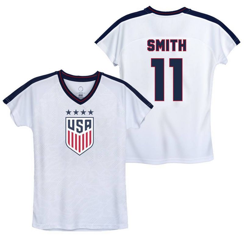 USA Soccer Girls' World Cup Sophia Smith USWNT Game Day Jersey, 3 of 4