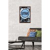 Trends International NHL Utah Hockey Club - Maximalist Logo 24 Framed Wall Poster Prints - 2 of 4