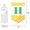 Big Dot of Happiness Tropical Pineapple - Summer Birthday Party Bunting Banner - Birthday Party Decorations - Happy Birthday - 3 of 4