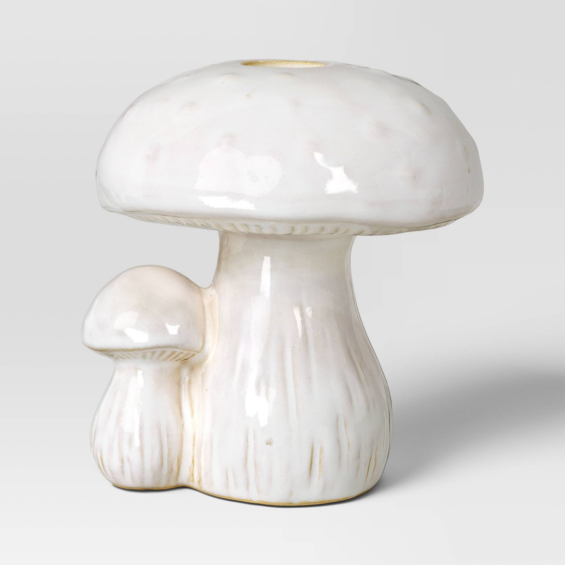 Ceramic Mushroom Taper Candle Holder - Room Essentials™