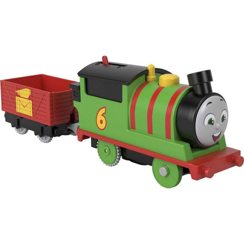 Thomas &#38; Friends Motorized Percy Toy Train Engine, 4 of 8