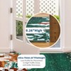Area Rugs Merry Christmas Soft Washable Santa Claus Deer Christmas Tree Snowman Non Slip Foldable Holiday Decor Carpet - 4 of 4