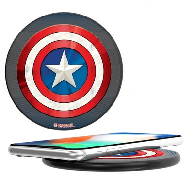 Keyscaper Marvel Avengers Captain America Grid 15-Watt Wireless Charger