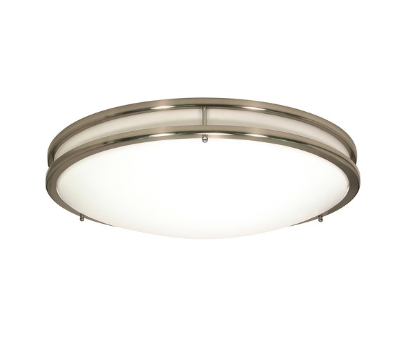 Ceiling Lights Flush Mount Brushed Nickel - Aurora Lighting