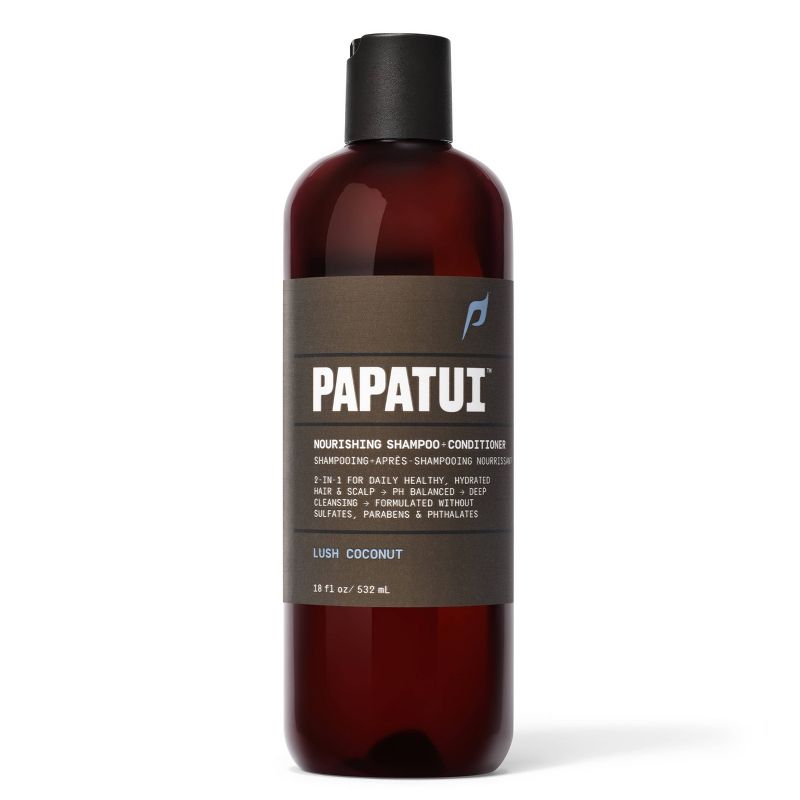 Papatui Nourishing Shampoo+Conditioner 2-in-1 Lush Coconut - 18 fl oz, 1 of 8