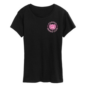 Women's - Barbie - Campus Club Short Sleeve Graphic T-Shirt - 1 of 4