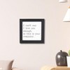 Cheung's Fairgrove Square Wood Wall Sign- I can not say I love you enough - 2 of 4
