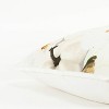 20"x20" Oversize Pumpkin Square Throw Pillow Cover Gray/Ivory - Rizzy Home - 3 of 4