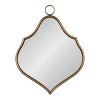 21" x 27" Sarita Decorative Framed Wall Mirror Gold - Kate & Laurel All Things Decor: Baroque-Inspired, Scalloped, No Assembly Required - 2 of 4