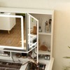 FUFU&GAGA Elegant Makeup Vanity Table with Adjustable Mirror Large Desk - 4 of 4