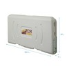 ECR4Kids Wall-Mounted Baby Changing Station for Commercial Bathrooms, ADA and ANSI Compliant - 2 of 4