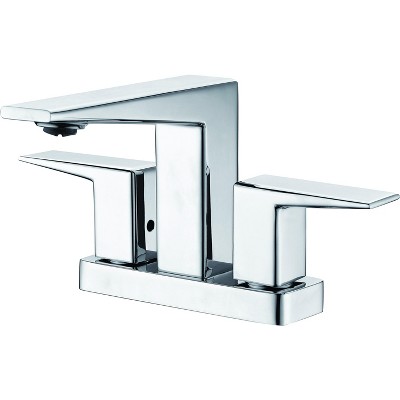 ALFI  AB1020-PC Polished Chrome Two-Handle 4FeetFeet Centerset Bathroom Faucet