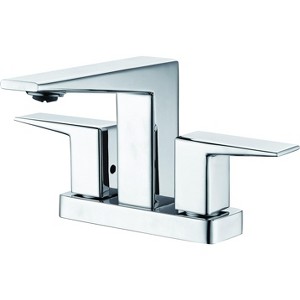 ALFI  AB1020-PC Polished Chrome Two-Handle 4FeetFeet Centerset Bathroom Faucet - 1 of 4
