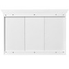 CAVINAS 47" x32" Wall Mounted Bathroom Storage Cabinet with Mirror&Glass Doors,Medicine Cabinet with 3 Cubbies&Adjustable Shelves for Bathroom,White - 4 of 4