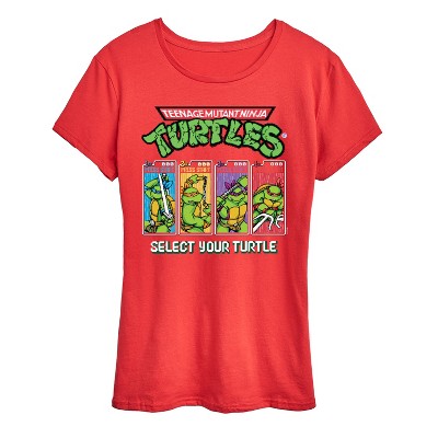 Women's - Teenage Mutant Ninja Turtles - Select Short Sleeve Graphic T-Shirt