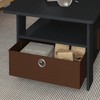 HOMLUX 31" Coffee Table Modern Living Room Furniture with Storage Bin Drawer & Open Shelf - 4 of 4