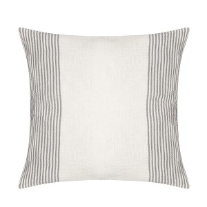 22"  Striped Cotton Throw Pillow - 1 of 4