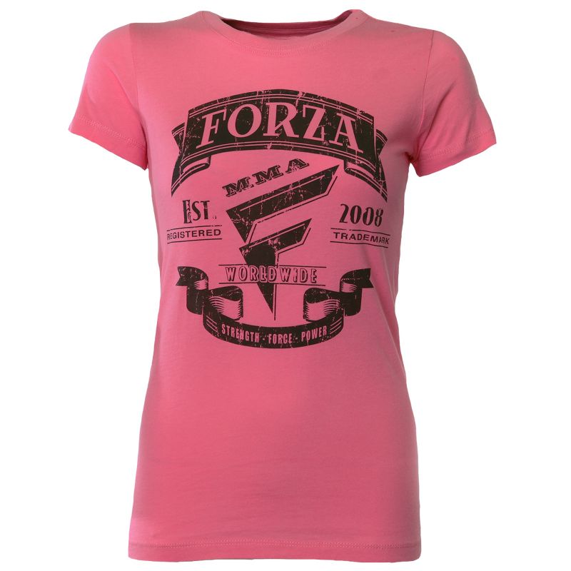 Forza Sports Women's "Origins" T-Shirt - Hot Pink, 1 of 3