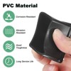 Unique Bargains Rectangle PVC Durable Anti-Slip Furniture Leg Caps - 2 of 4