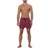 Lars Amadeus Men's Beach Solid Drawstring Elastic Waist Summer Board Shorts - 2 of 4