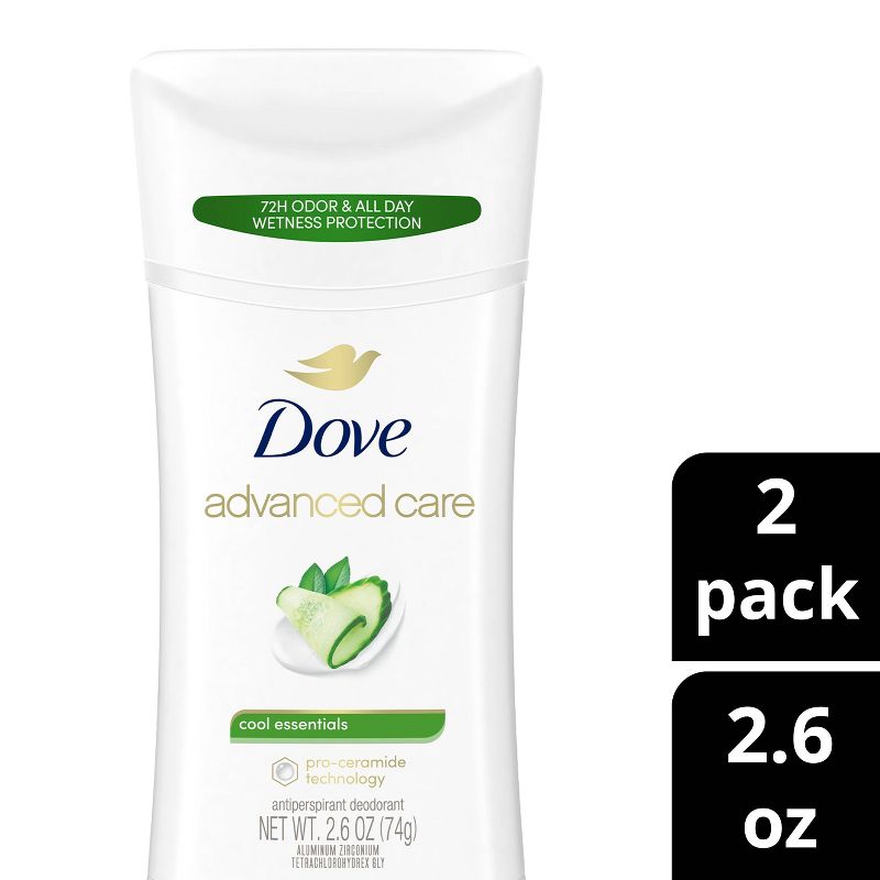 Dove Beauty Advanced Care Cool Essentials 48-Hour Women&#39;s Antiperspirant &#38; Deodorant, 1 of 15