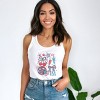 Simply Sage Market Patriotic Disco Collage Racerback Tank - 2 of 4